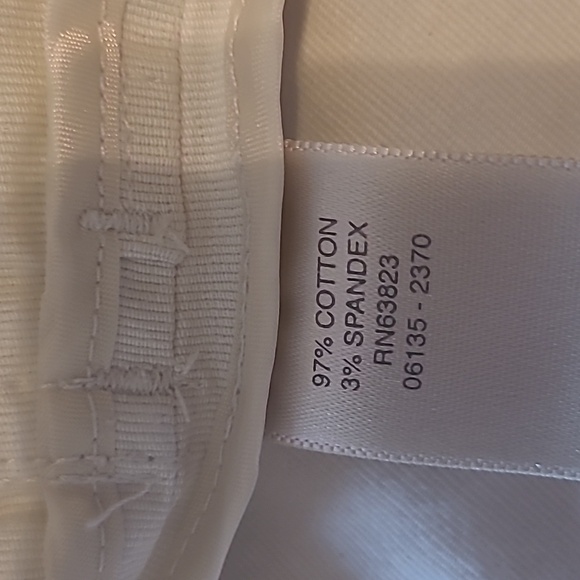 Christopher & Banks cotton button front very light tan jacket Sz XL - Picture 7 of 7